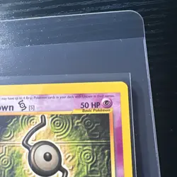 Unown [S] 1st Edition Neo Destiny 87/105 WOTC Vintage Pokemon - Image 4