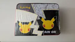 Pokemon TCG Celebration 25th Anniversary Collector’s Chest/ Lunch Box Tin Sealed - Image 4