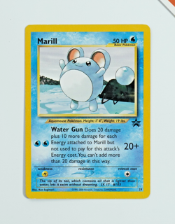 Pokemon Marill #29 Wizards Black Star Promo English Non Holo - Image 1
