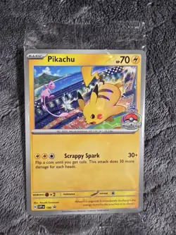 Sealed Pikachu Promo 2024 World Championships SVP EN 190 Pokemon Worlds - Image 1