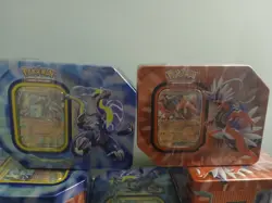 Pokemon TCG Paldea Legends Tin: Koraidon / Miraidon ex -Factory Sealed lot of 10 - Image 2