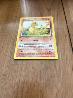1st Edition Salameche French 46/102 Pokemon de base Charmander Never Played - Image 4