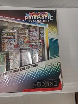 Pokemon Prismatic Evolutions Lucario EX & Tyranitar EX Premium Collection - New - Image 4