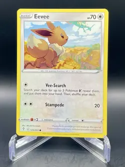Eevee 125/203 Sword & Shield Evolving Skies 2021 Common Pokemon TCG NM/M - Image 1