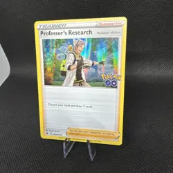 Professor's Research SWSH178 Pokemon GO Black Star Promos Holo Pokemon 2021 NM - Image 2