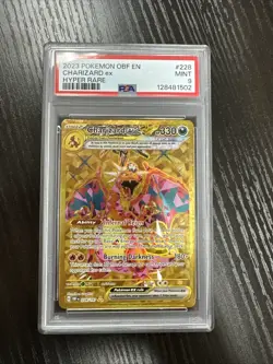 2023 Pokemon Obsidian Flames Charizard Ex Hyper Rare #228 PSA 9 - Image 1