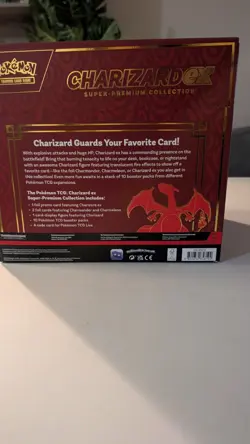 Pokemon TCG Charizard EX Super Premium Collection Figure Box New Sealed - Image 3