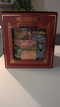 Pokemon TCG Charizard EX Super Premium Collection Figure Box New Sealed - Image 4