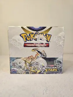 Pokemon TCG Booster Box Brilliant Stars Factory Sealed Brand New - Image 1