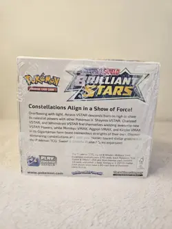 Pokemon TCG Booster Box Brilliant Stars Factory Sealed Brand New - Image 3
