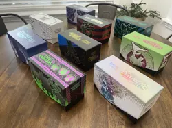 Lot 9 Pokemon TCG ETB Empty All Different Sets Elite Trainer Box No Duplicates - Image 3