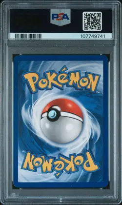 1999 POKEMON FOSSIL #20 GENGAR PSA 7 - Image 2