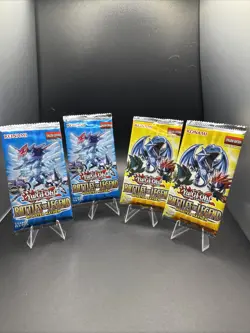 Yu-Gi-Oh! Battles of Legend: Monster Mayhem - 4x SEALED Booster Pack 1st Edition - Image 1