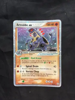 Pokemon Cards: EX Legend Maker Rare Holo: Armaldo EX 84/92 - Image 1