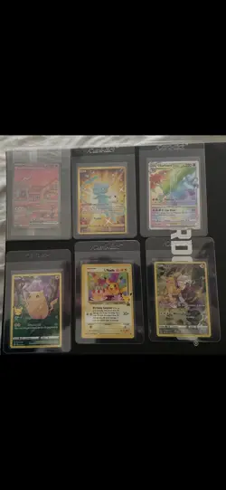 Pokemon TCG Lot of 6 Collectible Card Game - Image 1