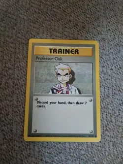 PROFESSOR OAK - 88/102 - Base Set - Trainer Card - Pokemon 1999 W11 - Image 1