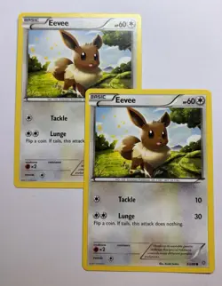 Pokemon TCG Eevee XY Ancient Origins 63/98 Regular Common Card LP-NM - Image 3