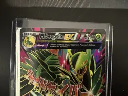 Mega Sceptile EX Full Art 85/98 Pokemon Card Ancient Origins Near Mint Minus NM- - Image 2