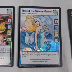 Neopets Cards Lot Assorted 03-2005 Jhuidah Holo Foil 8/100 Nereid Faerie 15/120 - Image 3