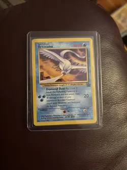 Pokemon Card Articuno Black Star Promo 22 WOTC - Image 1