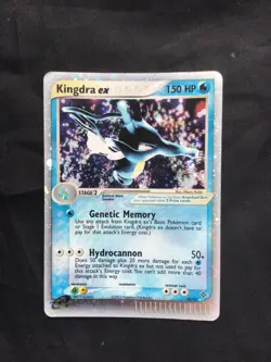 Pokemon Cards: EX Dragon Rare Holo: Kingdra EX 92/97 - Image 1