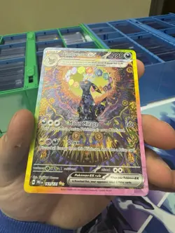Umbreon ex 161/131 Prismatic Evolutions Special Illustration Rare Pokemon Card - Image 2
