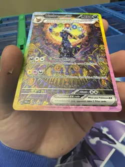 Umbreon ex 161/131 Prismatic Evolutions Special Illustration Rare Pokemon Card - Image 3