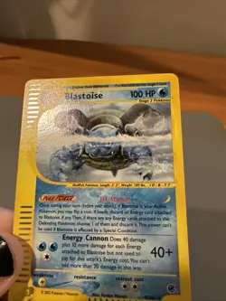 Pokemon 2002 Expedition Base Set Holo Card 4/165 Blastoise - Image 4