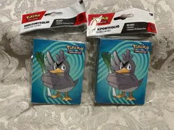 Pokemon JTG Psyduck Mini Card Album Set 2 Holds 60 TCG Ea. No Booster Pack Set - Image 2