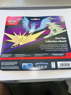 Pokemon 2 Pack Blister Pack - Team Rocket's Articuno, Zapdos & Tyranitar Cards - Image 2