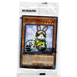 Yu-Gi-Oh Rescue Rabbit E-Football Limited Edition Card EFC1-EN001 SEALED NM/M - Image 1