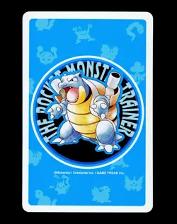 Pokemon MAGMAR Japanese BLUE Blastoise Deck Jack of Clubs POKER Card #126 - MINT - Image 2