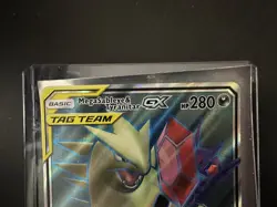 Mega Sableye & Tyranitar GX Full Art 225/236 Pokemon Card Unified Minds NM- - Image 2