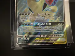 Mega Sableye & Tyranitar GX Full Art 225/236 Pokemon Card Unified Minds NM- - Image 4