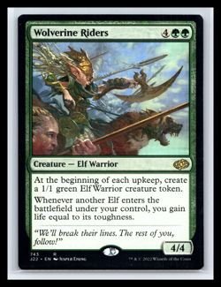 MTG Wolverine Riders Jumpstart #743 Regular Rare NM Magic Card TCG CCG - Image 1