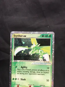 Pokemon Cards: EX Ruby and Sapphire Rare Holo: Scyther EX 102/109 - Image 2