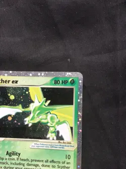 Pokemon Cards: EX Ruby and Sapphire Rare Holo: Scyther EX 102/109 - Image 4