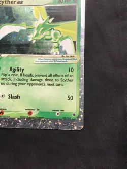 Pokemon Cards: EX Ruby and Sapphire Rare Holo: Scyther EX 102/109 - Image 5