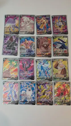 Pokemon TCG Lot 16 Cards V FULL ART - Image 1