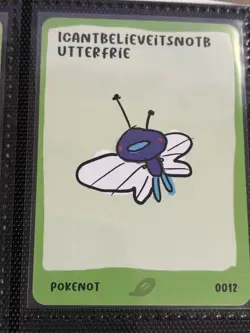 ICantBelieveItsNotButterfrie Dysfunctional Passholder Pokenot Pokenots 151 Card - Image 1