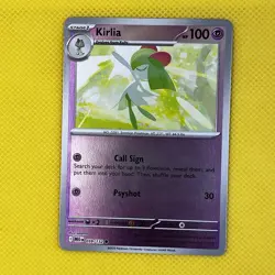 Kirlia 059/132 Common Reverse Holo Mega Evolution Pokemon Card NM - Image 1