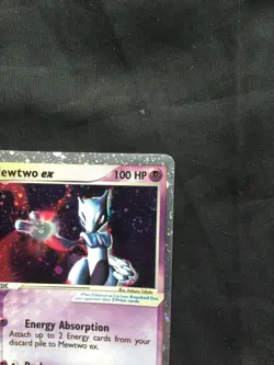 Pokemon Cards: EX Ruby and Sapphire Rare Holo: Mewtwo EX 101/109 - Image 4