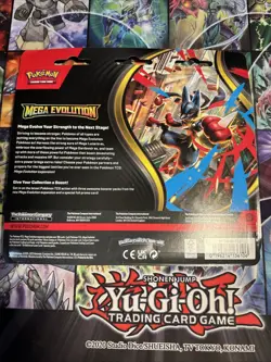 Pokemon Mega Evolution 3 Pack - Blister Factory Sealed (Golduck Promo) Cards - Image 2