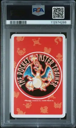 Pokemon PSA 10 Arcanine #059 King Of Clubs Red Playing Card Poker 1996 Japanese - Image 3