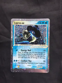 Pokemon Cards: EX Ruby and Sapphire Rare Holo: Lapras EX 99/109 - Image 1