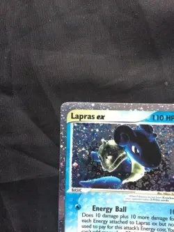 Pokemon Cards: EX Ruby and Sapphire Rare Holo: Lapras EX 99/109 - Image 3