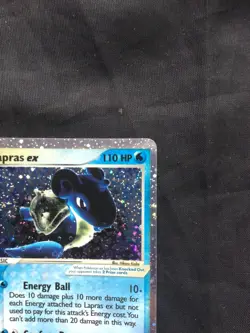 Pokemon Cards: EX Ruby and Sapphire Rare Holo: Lapras EX 99/109 - Image 4