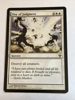 Day Of Judgment X1 Zendikar NM Condition See Front/back Pics - Image 1