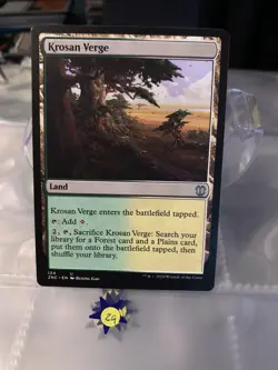 ​Krosan Verge Near Mint Zendikar Rising Commander ​​​​​ - Image 1