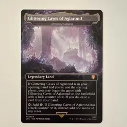 MTG Magic the Gathering PACK FRESH Glittering Caves Of Aglarond 364 Borderless - Image 1